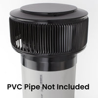 Model AV - 8 - PVC | Aura Vent | 8" Diameter | PVC Pipe Schedule 40 & 80 - Active Ventilation Products