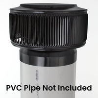 Model AV - 8 - PVC | Aura Vent | 8" Diameter | PVC Pipe Schedule 40 & 80 - Active Ventilation Products