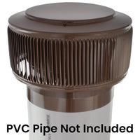 Model AV - 8 - PVC | Aura Vent | 8" Diameter | PVC Pipe Schedule 40 & 80 - Active Ventilation Products