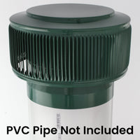Model AV - 8 - PVC | Aura Vent | 8" Diameter | PVC Pipe Schedule 40 & 80 - Active Ventilation Products