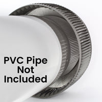 Model AV - 8 - PVC | Aura Vent | 8" Diameter | PVC Pipe Schedule 40 & 80 - Active Ventilation Products