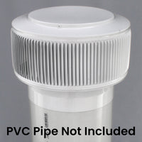 Model AV - 8 - PVC | Aura Vent | 8" Diameter | PVC Pipe Schedule 40 & 80 - Active Ventilation Products