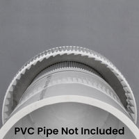 Model AV - 8 - PVC | Aura Vent | 8" Diameter | PVC Pipe Schedule 40 & 80 - Active Ventilation Products