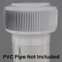 Model AV - 8 - PVC | Aura Vent | 8" Diameter | PVC Pipe Schedule 40 & 80 - Active Ventilation Products