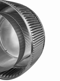 Gravity Ventilator - Aura Ventilator | 8" Diameter | 6" Tall Collar | Flat Base - Active Ventilation Products