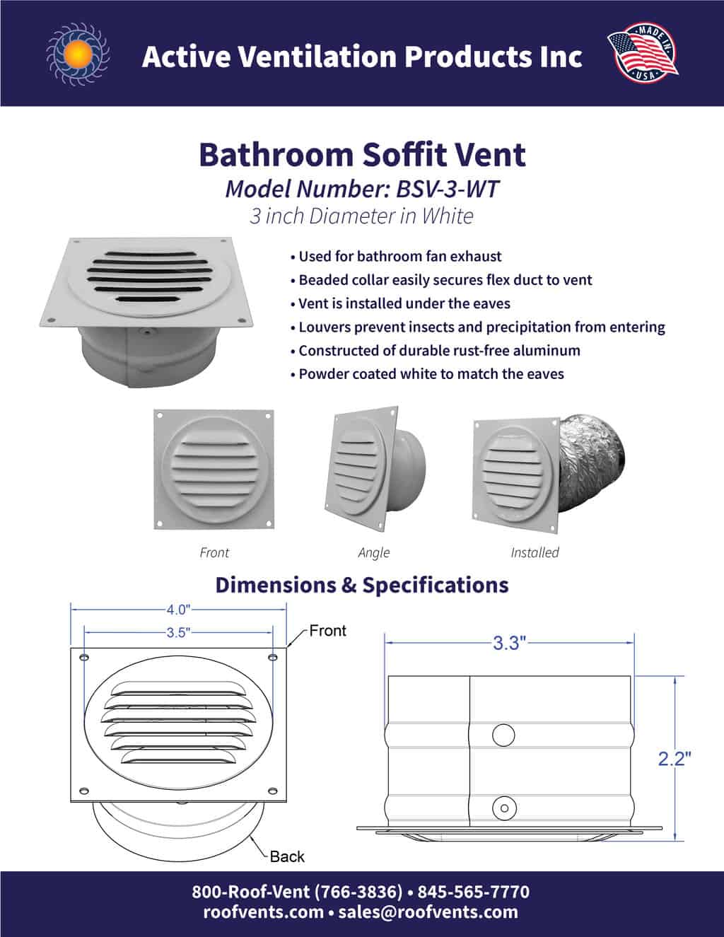 Specifications