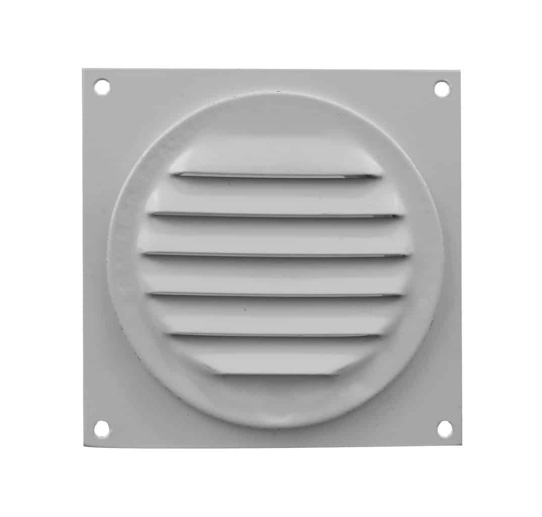 Model BSV-3-WT | Bathroom Soffit Vent  |  3"  Diameter  | White