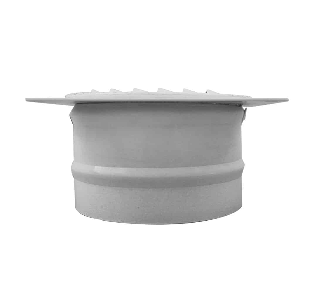 Model BSV-3-WT | Bathroom Soffit Vent  |  3"  Diameter  | White