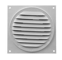 Soffit Vent | Bathroom Soffit Vent | 4" Diameter | White - Active Ventilation Products