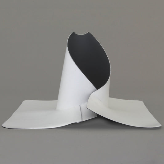 Split Cone TPO Flashing | SCF-T-S | 1/2"–1-1/2" Pipe Size Range