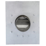 Gendzl Gooseneck Vent with Tailpipe, Damper, & Screen | Model GZL-3-SM-rib | 3-Inch Diameter | for SM-rib Panel Roofs