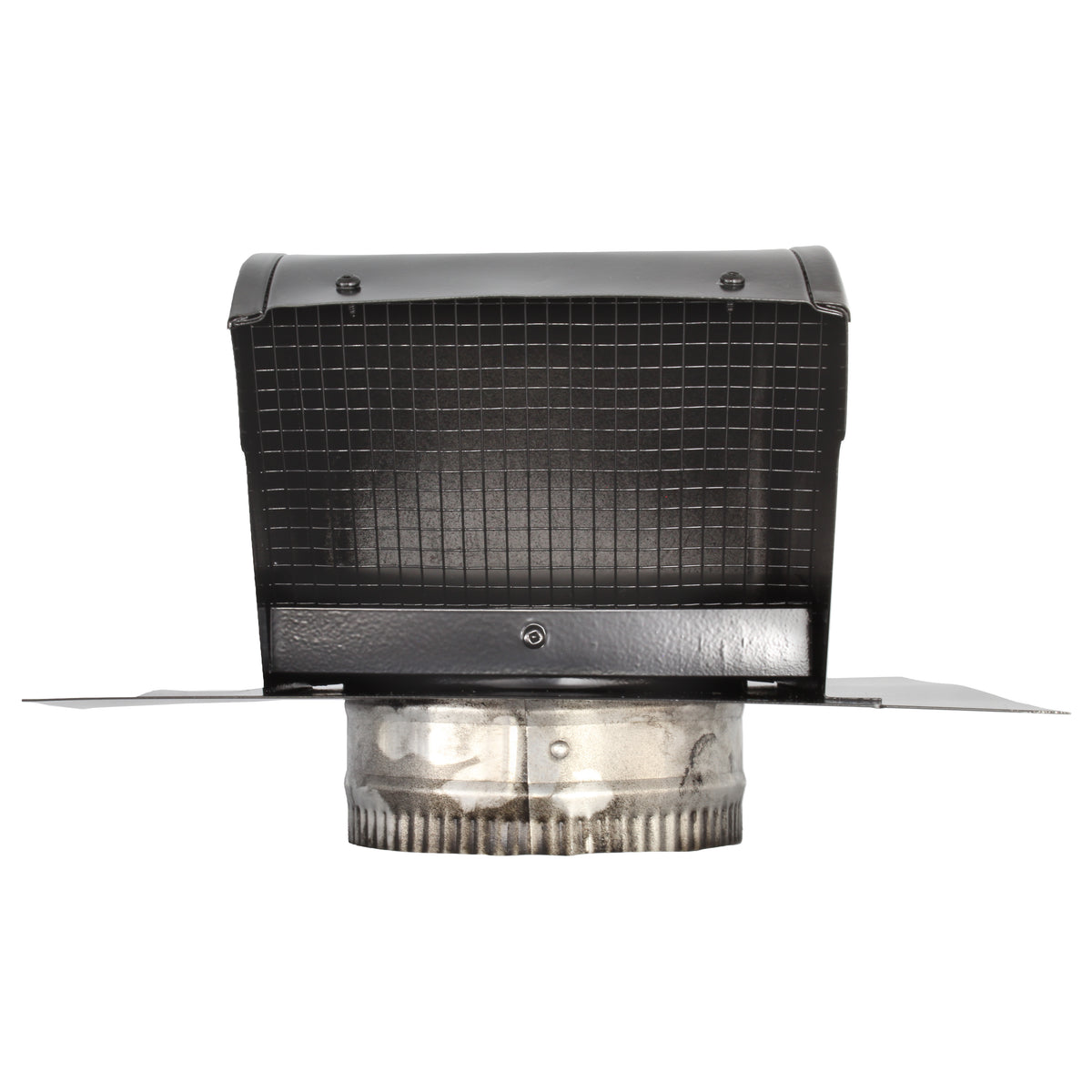 Gendzl Gooseneck Vent with Tailpipe, Damper, & Screen | Model GZL-5 | 5-Inch Diameter