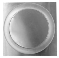 Model RBV - 9 - C2 - TP | Round Back Vent | 9" Diameter | 2" Tall Collar | Tail Pipe - Active Ventilation Products