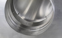 Model RBV - 9 - C2 - TP | Round Back Vent | 9" Diameter | 2" Tall Collar | Tail Pipe - Active Ventilation Products