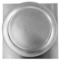 Model RBV - 9 - C4 - TP | Round Back Vent | 9" Diameter | 4" Tall Collar | Tail Pipe - Active Ventilation Products