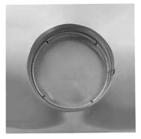 Model RBV - 9 - C4 - TP | Round Back Vent | 9" Diameter | 4" Tall Collar | Tail Pipe - Active Ventilation Products