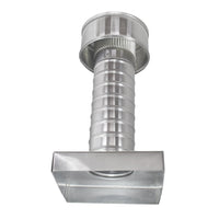Attic Vent 3" dia with Curb Mount Sub - Base - Keepa Vent | 3" Diameter | Curb Mount Base | 7 Sq. In. NFA - Active Ventilation Products