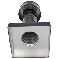 Attic Vent 3" dia with Curb Mount Sub - Base - Keepa Vent | 3" Diameter | Curb Mount Base | 7 Sq. In. NFA - Active Ventilation Products