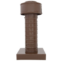 Attic Vent 3" dia with Curb Mount Sub - Base - Keepa Vent | 3" Diameter | Curb Mount Base | 7 Sq. In. NFA - Active Ventilation Products