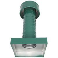 Attic Vent 3" dia with Curb Mount Sub - Base - Keepa Vent | 3" Diameter | Curb Mount Base | 7 Sq. In. NFA - Active Ventilation Products