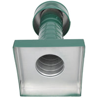 Attic Vent 3" dia with Curb Mount Sub - Base - Keepa Vent | 3" Diameter | Curb Mount Base | 7 Sq. In. NFA - Active Ventilation Products