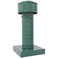 Attic Vent 3" dia with Curb Mount Sub - Base - Keepa Vent | 3" Diameter | Curb Mount Base | 7 Sq. In. NFA - Active Ventilation Products