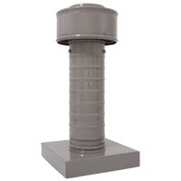 Attic Vent 3" dia with Curb Mount Sub - Base - Keepa Vent | 3" Diameter | Curb Mount Base | 7 Sq. In. NFA - Active Ventilation Products