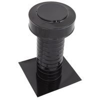 Flat Roof Attic Vent - Keepa Vent | 5" Diameter | Flat Flange | 19 Sq. In. NFA - Active Ventilation Products