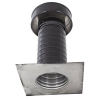 Flat Roof Attic Vent - Keepa Vent | 5" Diameter | Flat Flange | 19 Sq. In. NFA - Active Ventilation Products