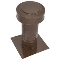 Flat Roof Attic Vent - Keepa Vent | 5" Diameter | Flat Flange | 19 Sq. In. NFA - Active Ventilation Products
