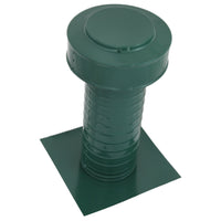 Flat Roof Attic Vent - Keepa Vent | 5" Diameter | Flat Flange | 19 Sq. In. NFA - Active Ventilation Products