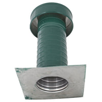 Flat Roof Attic Vent - Keepa Vent | 5" Diameter | Flat Flange | 19 Sq. In. NFA - Active Ventilation Products