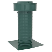 Flat Roof Attic Vent - Keepa Vent | 5" Diameter | Flat Flange | 19 Sq. In. NFA - Active Ventilation Products