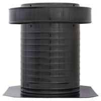 Flat Roof Attic Vent - Keepa Vent | 10" Diameter | Flat Flange | 78 Sq. In. NFA - Active Ventilation Products