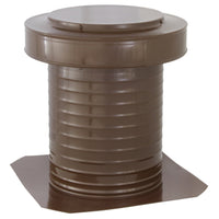 Flat Roof Attic Vent - Keepa Vent | 10" Diameter | Flat Flange | 78 Sq. In. NFA - Active Ventilation Products