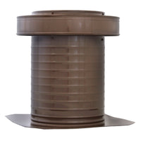 Flat Roof Attic Vent - Keepa Vent | 10" Diameter | Flat Flange | 78 Sq. In. NFA - Active Ventilation Products