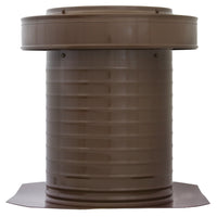 Flat Roof Attic Vent - Keepa Vent | 10" Diameter | Flat Flange | 78 Sq. In. NFA - Active Ventilation Products