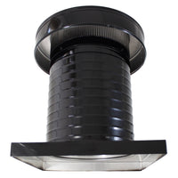 Attic Vent 10" dia with Curb Mount Sub - Base - Keepa Vent | 10" Diameter | Curb Mount Base | 78 Sq. In. NFA - Active Ventilation Products