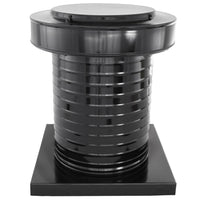 Attic Vent 10" dia with Curb Mount Sub - Base - Keepa Vent | 10" Diameter | Curb Mount Base | 78 Sq. In. NFA - Active Ventilation Products
