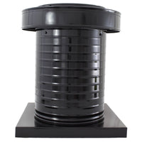 Attic Vent 10" dia with Curb Mount Sub - Base - Keepa Vent | 10" Diameter | Curb Mount Base | 78 Sq. In. NFA - Active Ventilation Products
