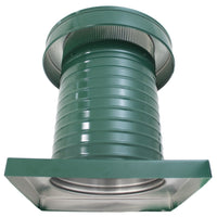 Attic Vent 10" dia with Curb Mount Sub - Base - Keepa Vent | 10" Diameter | Curb Mount Base | 78 Sq. In. NFA - Active Ventilation Products