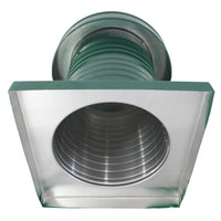 Attic Vent 10" dia with Curb Mount Sub - Base - Keepa Vent | 10" Diameter | Curb Mount Base | 78 Sq. In. NFA - Active Ventilation Products