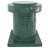 Attic Vent 10" dia with Curb Mount Sub - Base - Keepa Vent | 10" Diameter | Curb Mount Base | 78 Sq. In. NFA - Active Ventilation Products