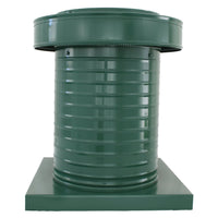 Attic Vent 10" dia with Curb Mount Sub - Base - Keepa Vent | 10" Diameter | Curb Mount Base | 78 Sq. In. NFA - Active Ventilation Products