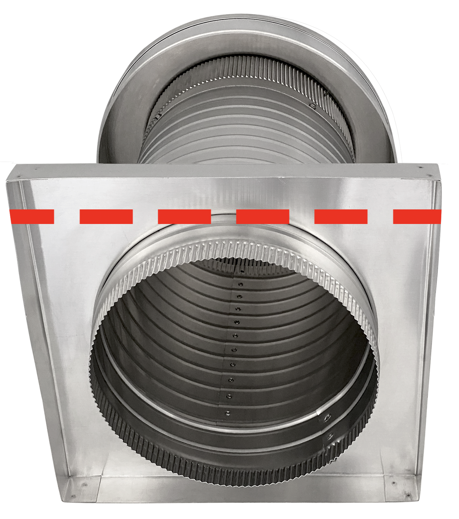 Keepa Roof Jack Vent Cap with Curb Mount Flange