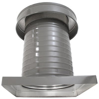 Attic Vent 10" dia with Curb Mount Sub - Base - Keepa Vent | 10" Diameter | Curb Mount Base | 78 Sq. In. NFA - Active Ventilation Products
