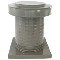 Attic Vent 10" dia with Curb Mount Sub - Base - Keepa Vent | 10" Diameter | Curb Mount Base | 78 Sq. In. NFA - Active Ventilation Products