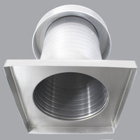 Attic Vent 10" dia with Curb Mount Sub - Base - Keepa Vent | 10" Diameter | Curb Mount Base | 78 Sq. In. NFA - Active Ventilation Products