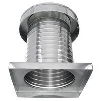 Attic Vent 10" dia with Curb Mount Sub - Base - Keepa Vent | 10" Diameter | Curb Mount Base | 78 Sq. In. NFA - Active Ventilation Products