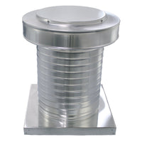 Attic Vent 10" dia with Curb Mount Sub - Base - Keepa Vent | 10" Diameter | Curb Mount Base | 78 Sq. In. NFA - Active Ventilation Products